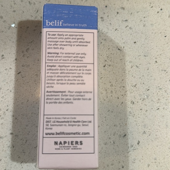 New Belif aqua bomb hydrating body moisturizer - Picture 2 of 3